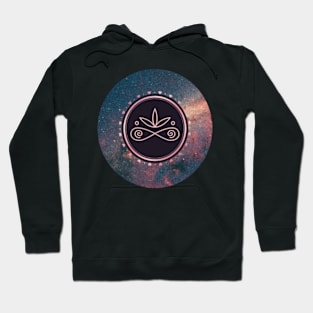 Galaxy Nebula Hearts Lotus & Infinity-Beautiful Universe Hoodie